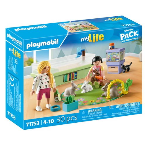 PLAYMOBIL, familia de conejos