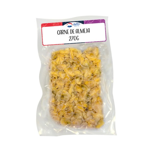 DELFÍN Carne de almeja cocida y ultracongelada envasada al vacio DELFÍN 270 g.