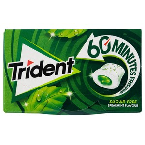 TRIDENT Chicles gragea de hierbabuena 20 g.