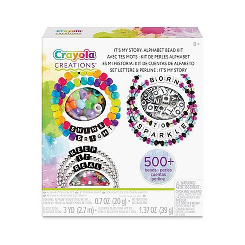 Creations set crea pulseras mi propia historia CRAYOLA.