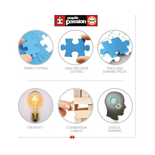 EDUCA Puzzle 3D Balón La Liga, Monta y Juega, Reversible +6 Años