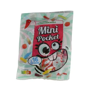 PRODUCTO ALCAMPO Surtido de gominolas en bolsitas individuales 16 x 25 g.