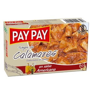 Imagen de PAY PAY Calamares en salsa Americana 115 g.