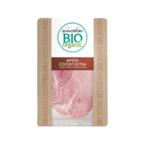 Blancafort Jamón Cocido Loncheado Ecológico Blancafortbio Organic 80 G.