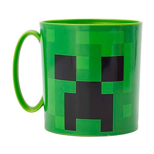 Taza apta para microondas de Minecraft con capacidad de 350ml, STOR