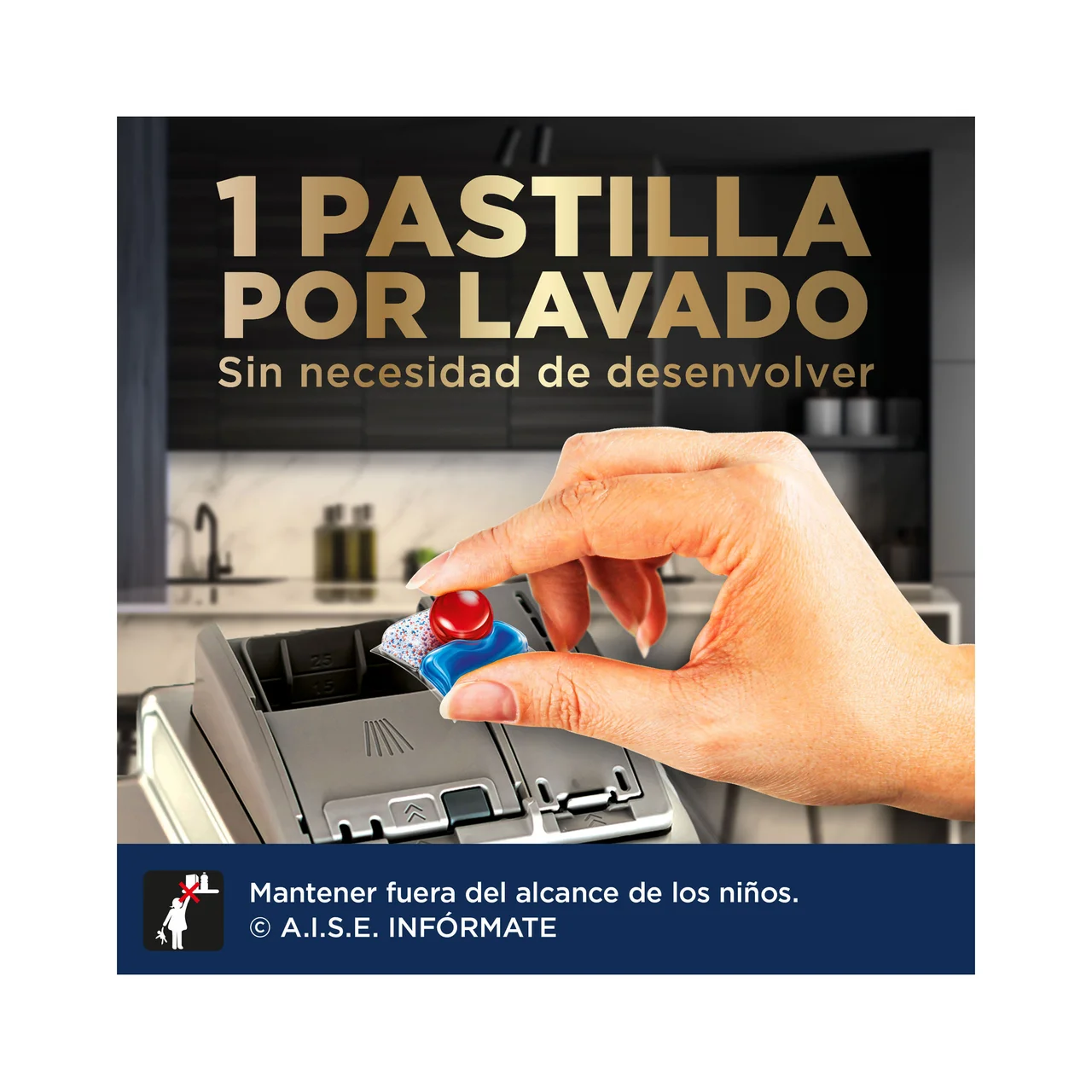 Lavavajillas capsulas para maquina 70 unidades 1 kg
