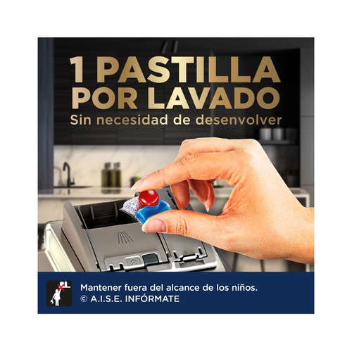 FINISH ULTIMATE Lavavajillas capsulas para maquina 70 unidades 1 kg