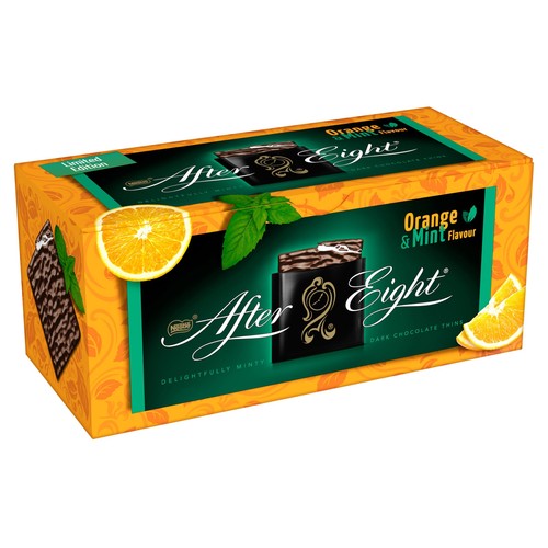 AFTER EIGHT Bombones naranja y menta 200 g.