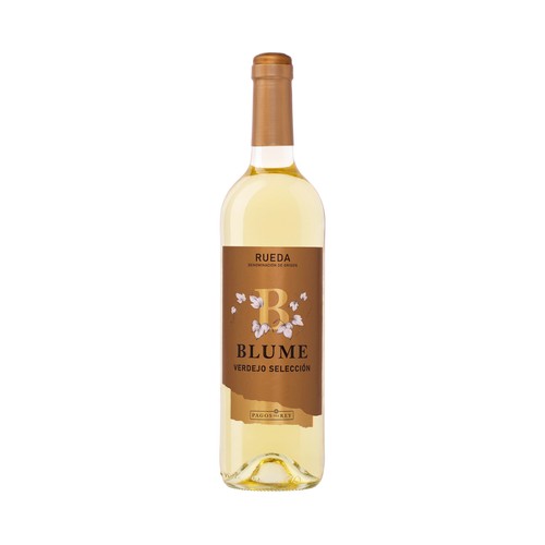 Vino blanco verdejo con denominación de origen Rueda BLUME botella de 75 cl.