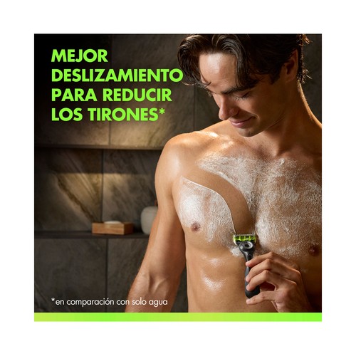 GILLETTE Labs body + intimate Crema 2 en 1 de afeitado corporal y limpiadora 177 ml. 