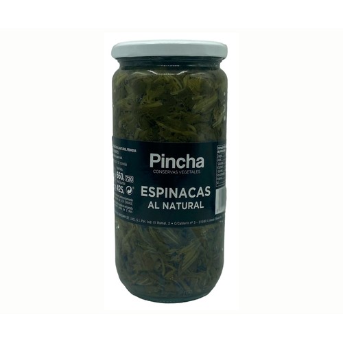 PINCHA Espinacas al natural 425 g.