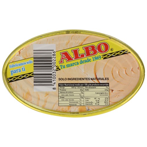 ALBO Bonito del norte en aceite de oliva 167 g.