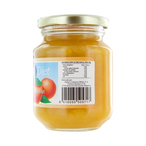 Mermelada de melocotón sin azúcar añadido DIET de LURI 280 gr,
