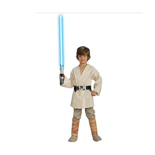 Disfraz de Luke Skywalker Star Wars Medium para niño, RUBIE"S.