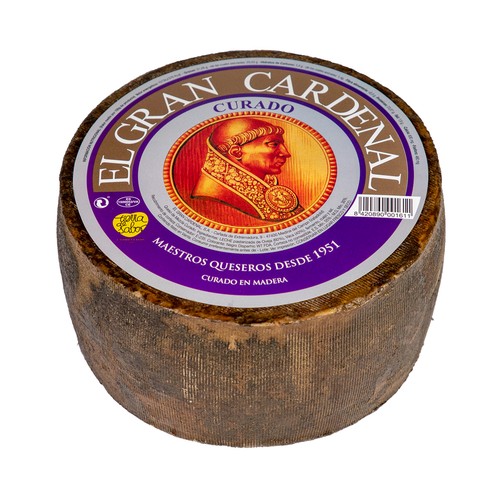 EL GRAN CARDENAL Queso mezcla curado, cuña.