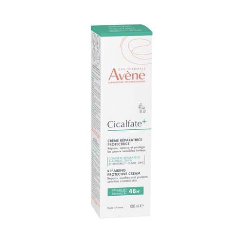 THERMALE AVÉNE Cicalfate+ Crema reparadora y protectora para pieles sensibles e irritadas 100 ml.