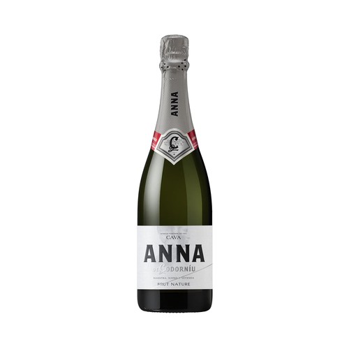Cava brut nature elaborado según el método tradicional ANNA DE CODORNIU 1551 botella 75 cl.