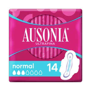 AUSONIA Compresas ultrafinas normal con alas AUSONIA 14 uds.