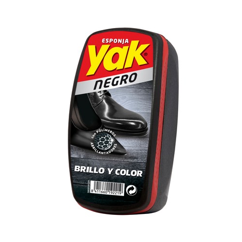 Imagen de Esponja para limpiar especial calzado negro YAK 1 ud.