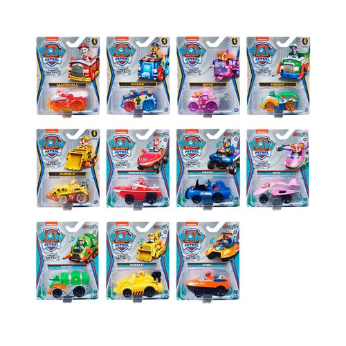 PATRULLA CANINA true metal - die cast vehículo surtido + 3 años.
