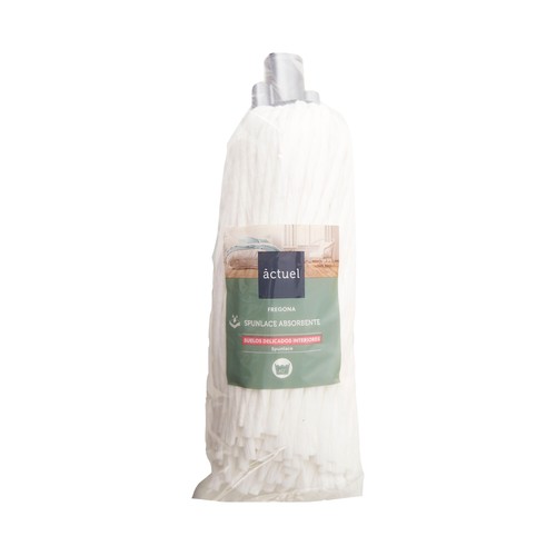 ACTUEL Fregona súper absorbente para suelos y superficies delicadas.