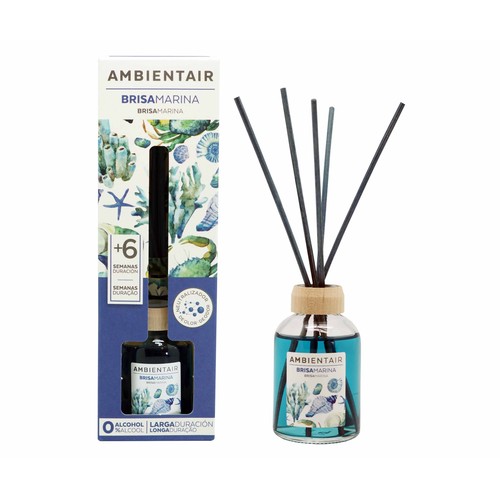 Ambientador de varillas 50 ml. BRISA MARINA, AMBIENTAIR.