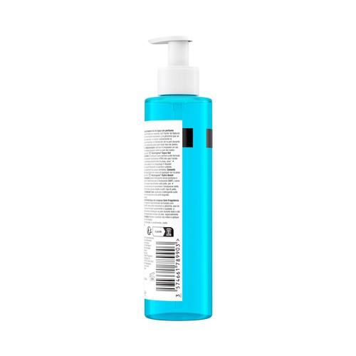 NEUTRÓGENA Hydro boost Limpiador facial (gel de agua), que elimina impurezas y maquillaje, apto pieles sensibles 200 ml.