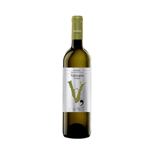VALTROPIN  Vino blanco verdejo con D.O. Rueda VALTROPIN botella de 75 cl.