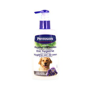 PHYTOSOIN Loción para limpiar y desinfectar las orejas de perro, PHYTOSOIN 150 ml.