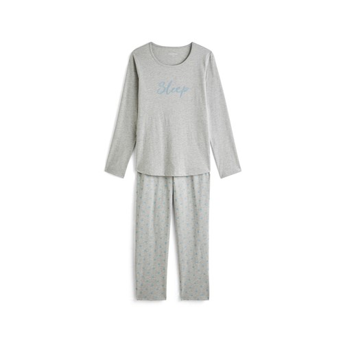 Pijama largo para mujer IN EXTENSO, talla S.