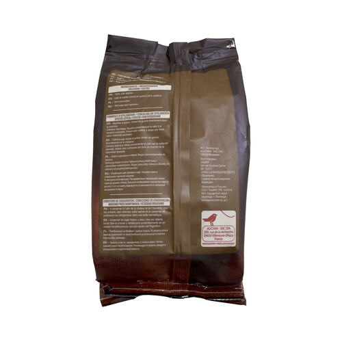 PRODUCTO ALCAMPO Café en grano 100 % Arábica 500 g.