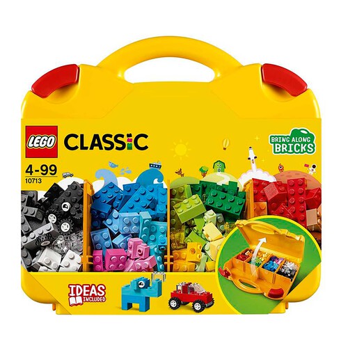 LEGO Classic - Maletín creativo + 4 años.