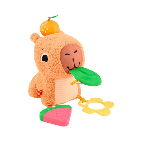 FISHER PRICE  Capibara estímulos y Juego de Peluche interactivo +3 Meses
