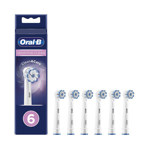 Pack de 5 recambios de cepillo dental eléctrico ORAL-B Sensitive Clean.