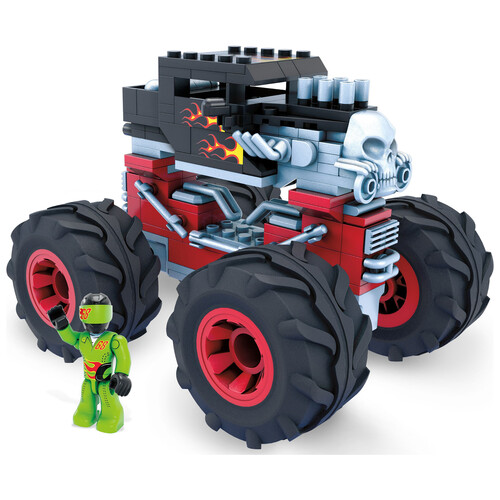 Jueguete de construcción Monster Truck, Tiger Shark o Bone Shaker, HOT WHEELS.