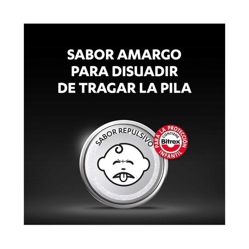 Pack de 2 pilas de botón de litio CR2025, 3V, DURACELL.