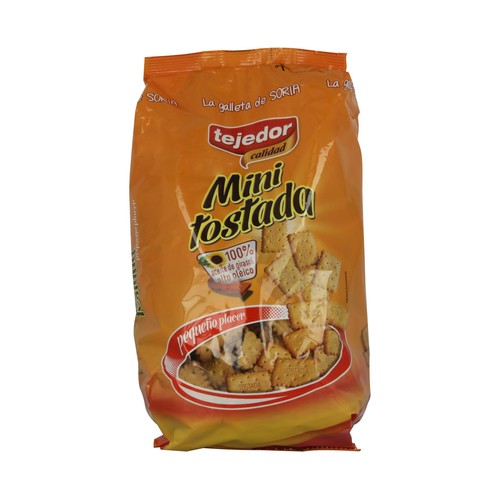 TEJEDOR Galletas mini tostadas 450 g.