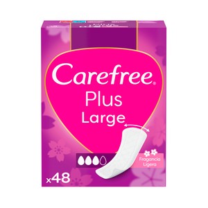 Protegeslip plus large fragancia ligera Carefree 48 ud. 48 uds