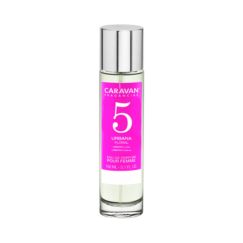 CARAVAN 5 Eau de perfume para mujer con vaporizador en spray 150 ml.