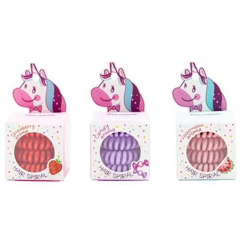 BECASAN NATURE Coleteros espiral con aroma a chicle, fresa, chucues y sandía 4 uds.