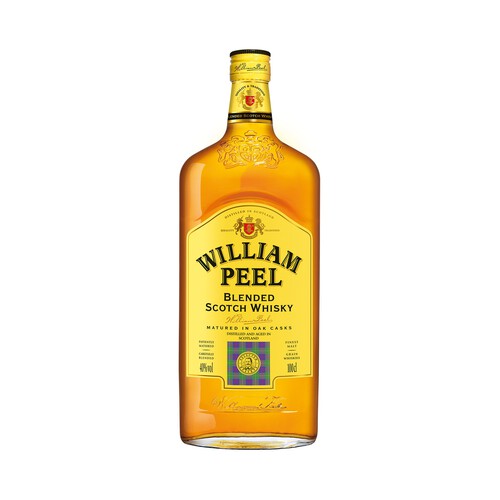 WILLIAM PEEL Whisky blended escocés botella 1 l.