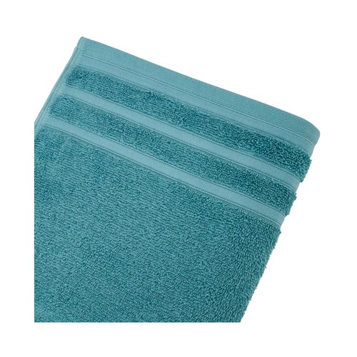 Toalla de lavabo turquesa, densidad de 500g/m², ACTUEL.