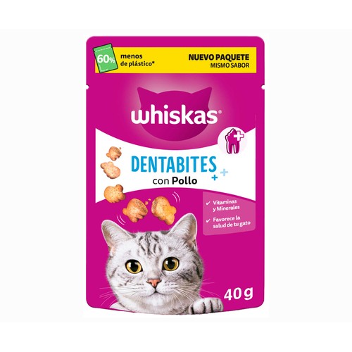 WHISKAS Snacks dentabites 40 gr.