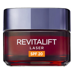L´ORÉAL PARIS Crema de día anti-edad y renovadora con SPF 20 y Proxylane L'ORÉAL PARIS Revitalift laser 50 ml.