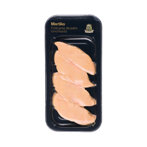 MARTIKO Foie gras de pato loncheado 135 g.
