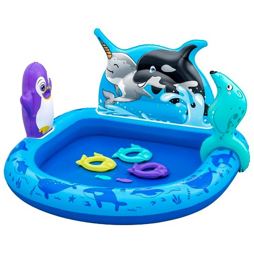 Centro de juegos hinchable de 134x131x73cm, BESTWAY.