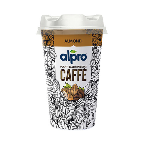 ALPRO Bebida vegetal de café brasileño con una mezcla de almendras Caffé 200 ml.