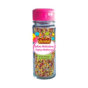Vahiné Bolitas Multicolores de Confitería Vahiné 80 G.