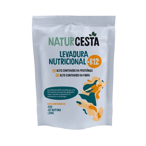 NATURCESTA Levadura nutricional con alto contenido en vitamina B12 150 g.