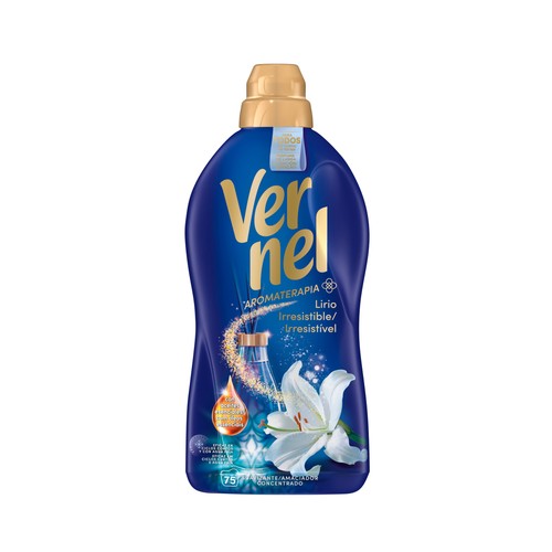 VERNEL Suavizante at azul 75ds 1350ml